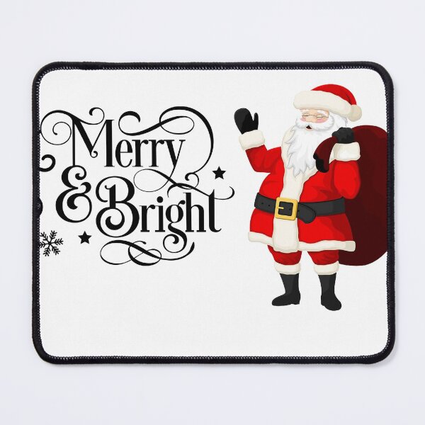 Item preview, Merry Bright santa christmas  designed and sold by QueenT-shirt.
