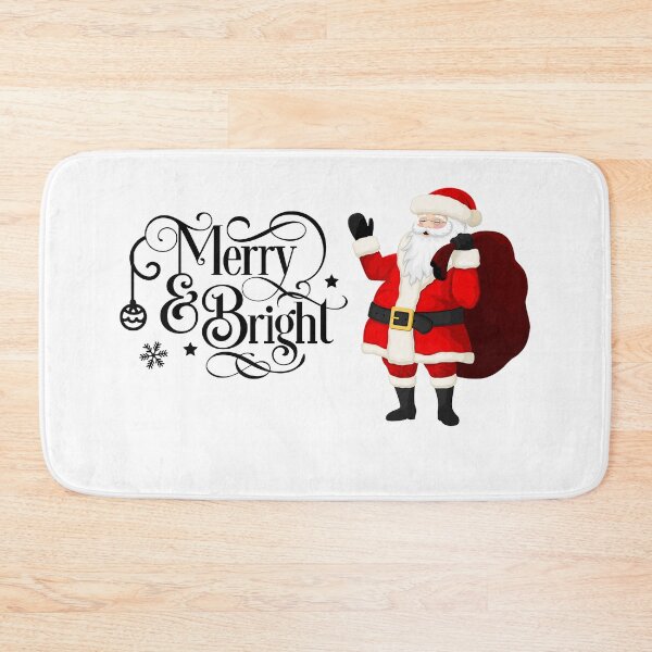 Item preview, Merry Bright santa christmas  designed and sold by QueenT-shirt.