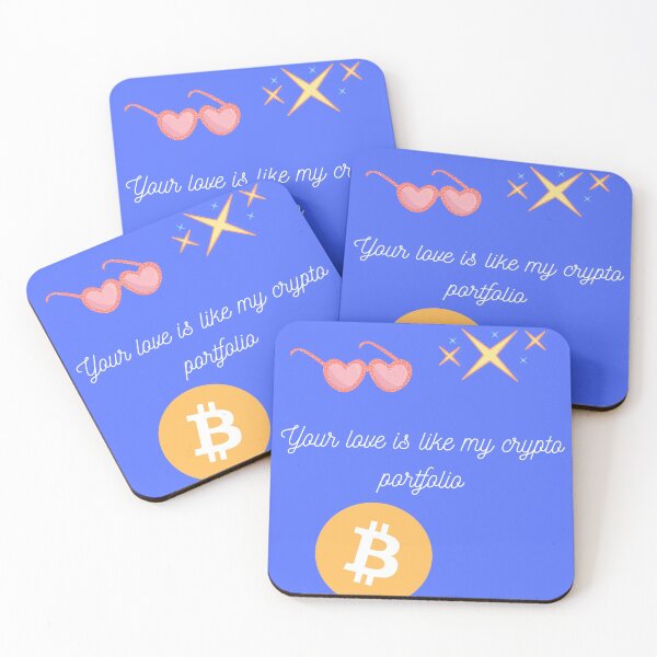 Item preview, Your love is like my crypto portfolio design designed and sold by UpcomingTech.