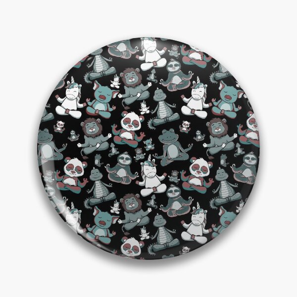 Item preview, Colorful yoga pattern | Yoga seamless pattern | animals practicing yoga designed and sold by Awesome 4 all.