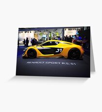Renaultsport RS.01 Greeting Card