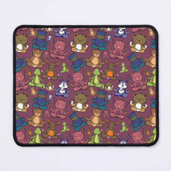 Item preview, Colorful yoga pattern | Yoga seamless pattern | animals doing yoga | Yoga poses pattern designed and sold by Awesome 4 all.