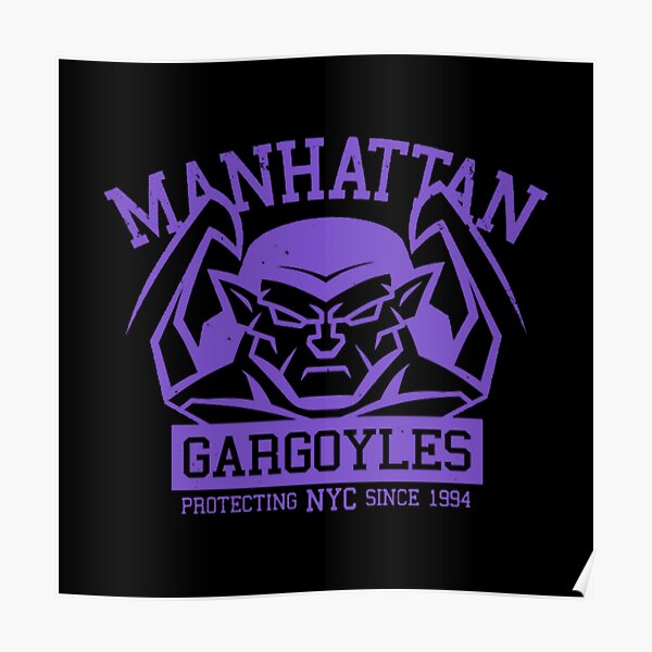 Manhattan Gargoyles Poster