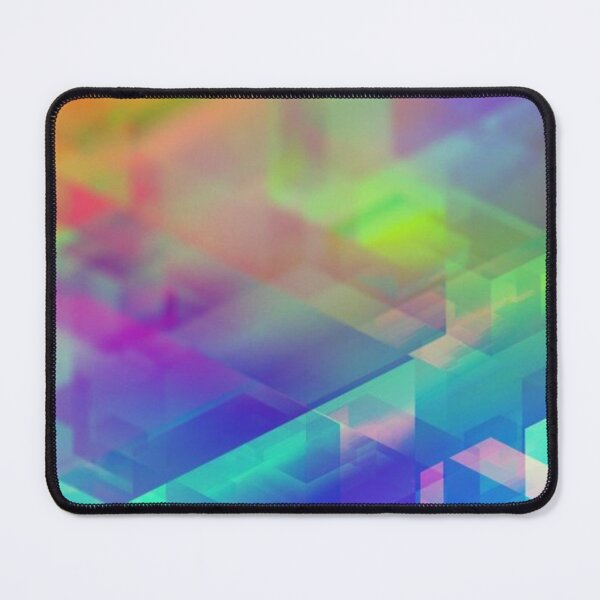 Item preview, Squares Colored Triangles designed and sold by MusicSkateboard.