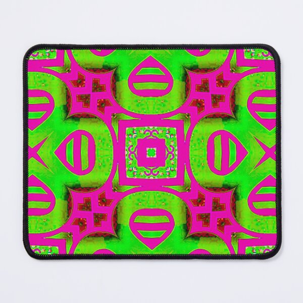 Item preview, Abstract expressionism blending multi geometrical shapes in green and purple by Code03. "Unembellished"  designed and sold by Code03.