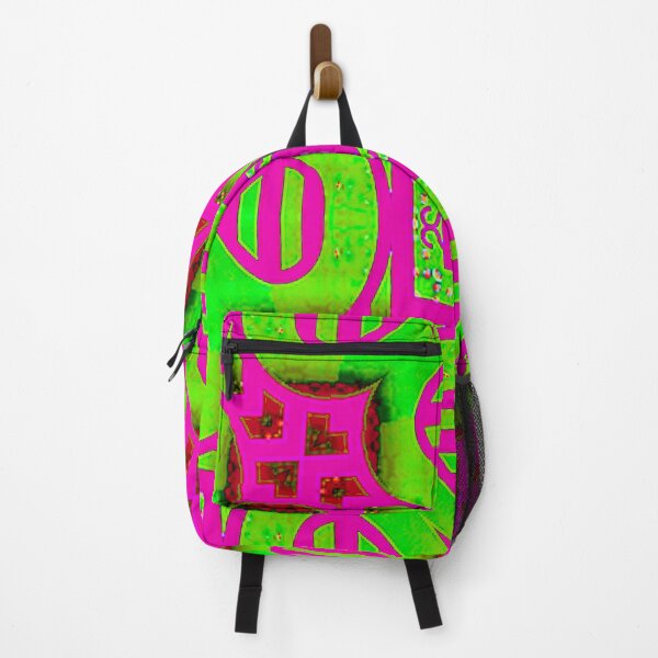Item preview, Abstract expressionism blending multi geometrical shapes in green and purple by Code03. "Unembellished"  designed and sold by Code03.
