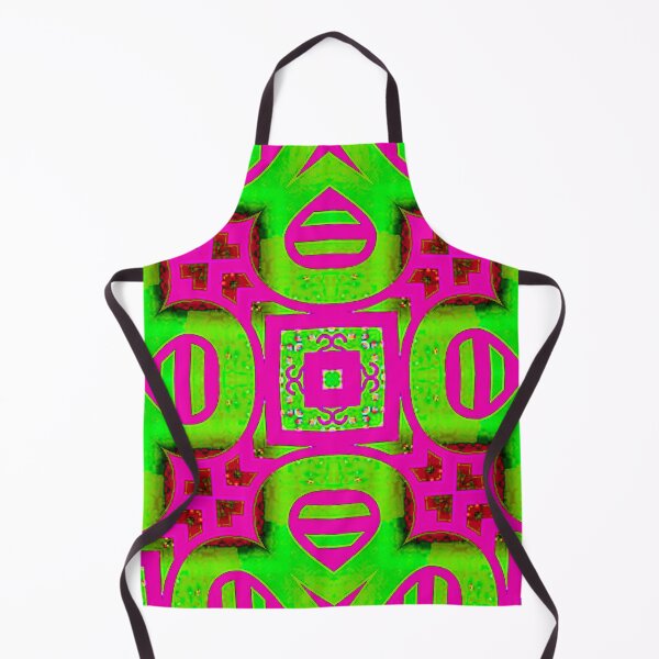Item preview, Abstract expressionism blending multi geometrical shapes in green and purple by Code03. "Unembellished" designed and sold by Code03.