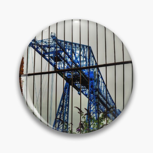 Item preview, Tees Transporter Bridge Viewed Through Wall Space designed and sold by axp7884.