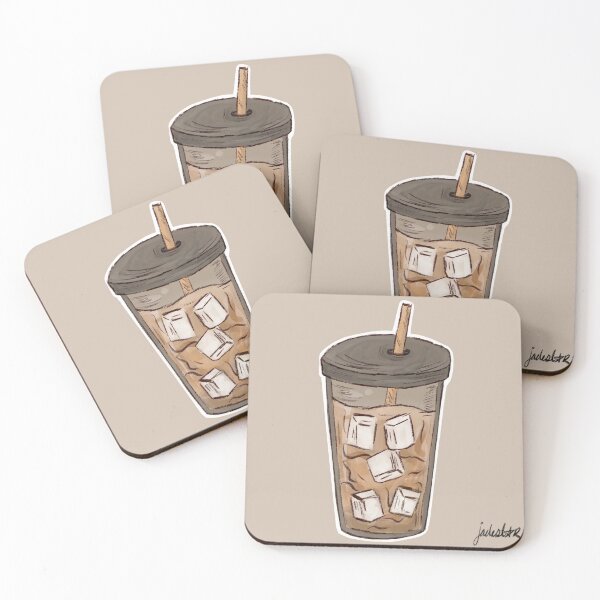 Item preview, Iced Coffee Tumblr - Brown designed and sold by Wishcraft Co..