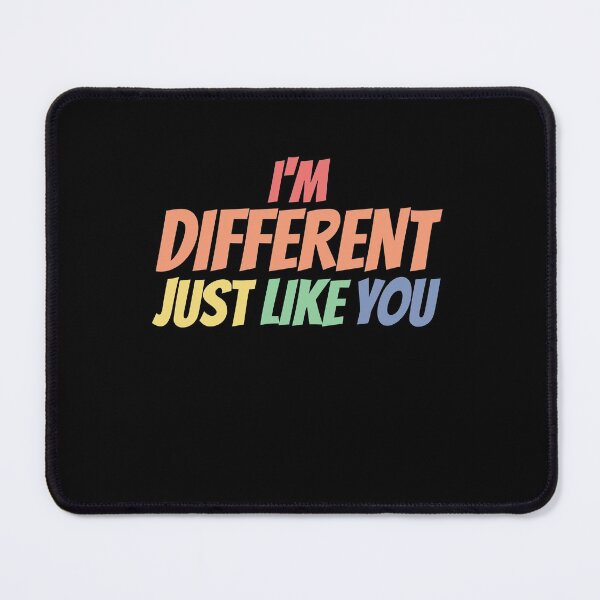 Item preview, Funny Distressed I'm Different Like You Quoet Graphic designed and sold by Neggan.