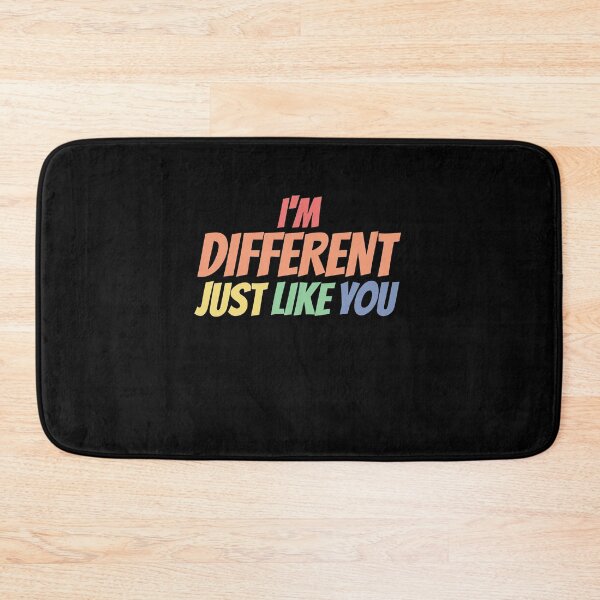 Item preview, Funny Distressed I'm Different Like You Quoet Graphic designed and sold by Neggan.