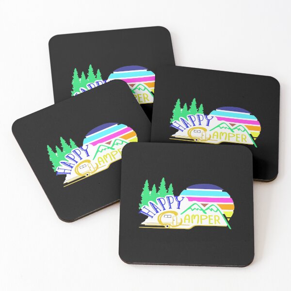 Item preview, Happy Camper Camping Ourdoors designed and sold by OliDesigns.