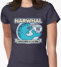 Narwhal Women's Fitted T-Shirt