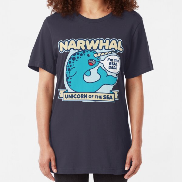 Narwhal Slim Fit T-Shirt
