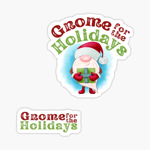 Gnome for Christmas Stickers