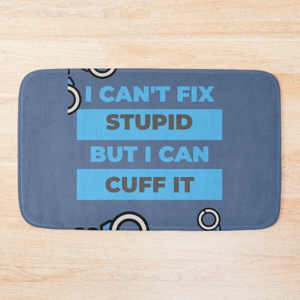 Item preview, I Can't Fix Stupid But I Can Cuff It Active T-Shirt designed and sold by coccoPrints.