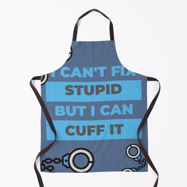 Item preview, I Can't Fix Stupid But I Can Cuff It Active T-Shirt designed and sold by coccoPrints.