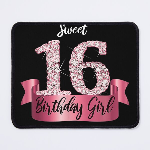 Item preview, Cute Pink Black Sweet 16 Style I Idea de cumpleaños número 16 designed and sold by MuratshiMana.