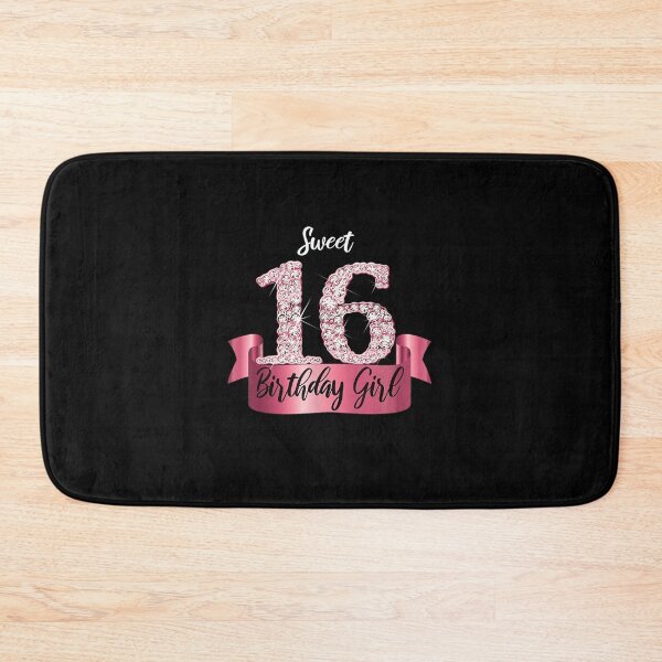 Item preview, Cute Pink Black Sweet 16 Style I 16th Birthday Idea designed and sold by MuratshiMana.