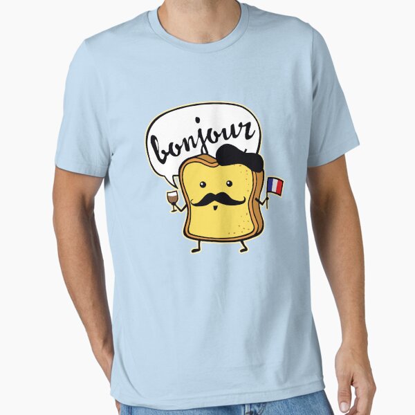 Vista previa del artículo con la obra «Tostada francesa», diseñado y vendido por DetourShirts.