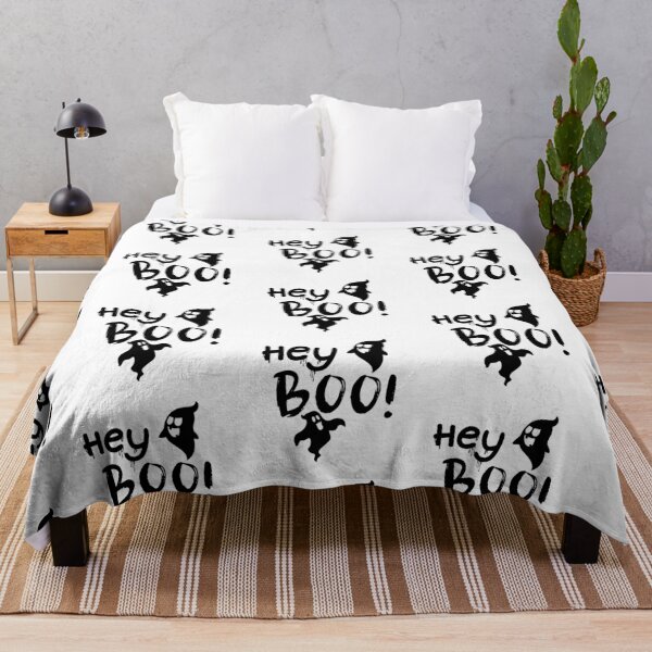 Artikelvorschau, Hey Boo - Black and White Design entworfen und verkauft von JuKaCreates.