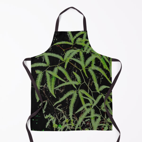 Item preview, Fern pattern black background designed and sold by Greengardens36.