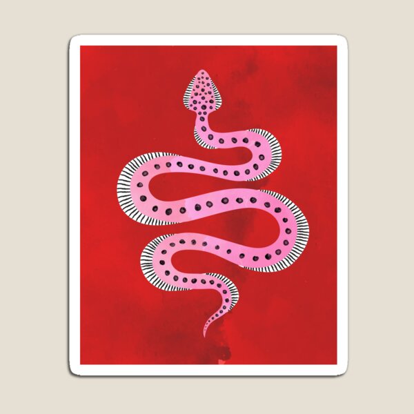 Item preview, Arte de serpiente rosa designed and sold by AznavourByKarin.