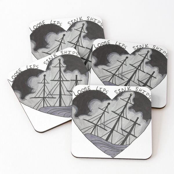 Item preview, Loose Lips Sink Ships designed and sold by natb915.