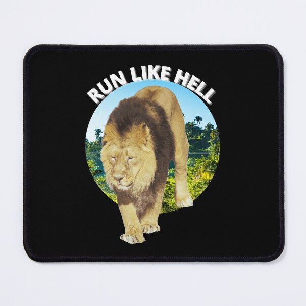 Item preview, Run Like Hell Theres A Lion Coming designed and sold by OliDesigns.