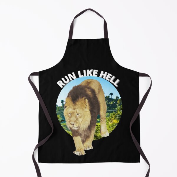 Item preview, Run Like Hell Theres A Lion Coming designed and sold by OliDesigns.