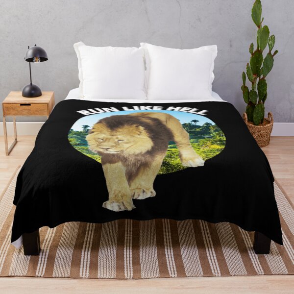 Item preview, Run Like Hell Theres A Lion Coming designed and sold by OliDesigns.