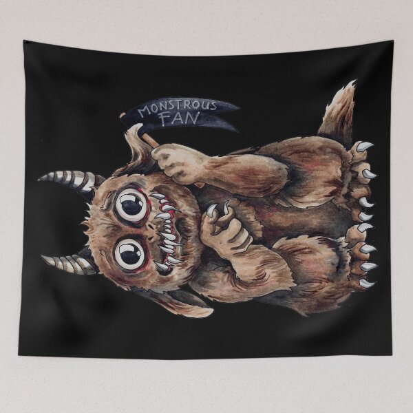 Item preview, Monstrous fan designed and sold by HintermSpiegel.