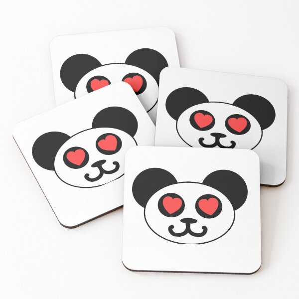 Item preview, Heart-eyed panda designed and sold by AurelsPrints.