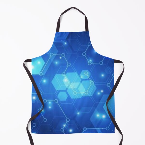 Item preview, Light hexagon blue background designed and sold by MusicSkateboard.