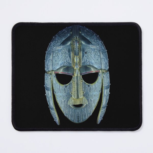 Item preview, Hand Drawn Sutton Hoo Anglo Saxon Helmet designed and sold by EvalynGrace.