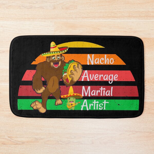 Item preview, Retro Bigfoot nacho average martial artist- funny martial arts  designed and sold by Designs Of all kinds.