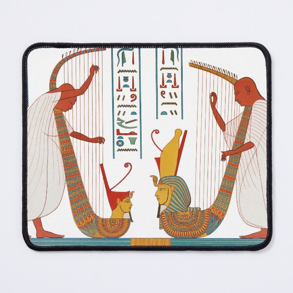 Item preview, Bring the beauty of ancient Egypt to your life with the royal Bards of Ramses III (1878) by Émile Prisse d'Avennes. designed and sold by mycloudzdesign.