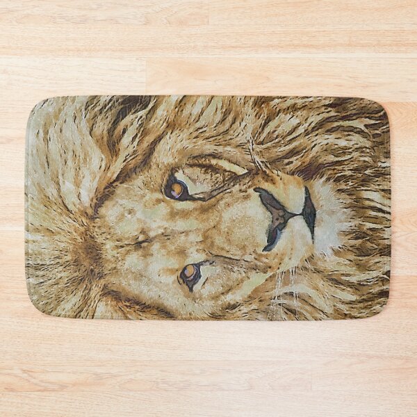 Item preview, Watercolor lion designed and sold by PurpleMoss.