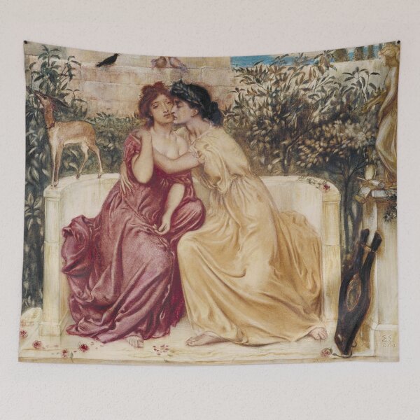 Item preview, Sappho and Erina in a garden at Mytilene designed and sold by Anacronista.