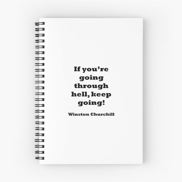 Item preview, Churchill - Keep Going! designed and sold by Smolive.