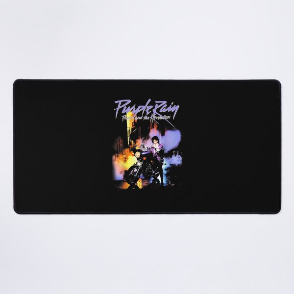 Purple Rain Prince And The Revolution Desk Mat