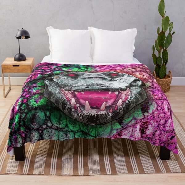 Item preview, Growl of the Crocodile - Animal Print (by ACCI) designed and sold by VanyssaGraphics.