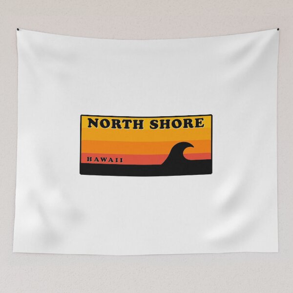 Item preview, North Shore Haleiwa Hawaii Vintage Retro Surf USA Travel Vacation Summer Sunset Beach designed and sold by tmartinezta.