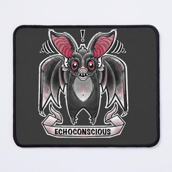 Item preview, Echo conscious bat, echo location wordplay pun  designed and sold by weilertsen.