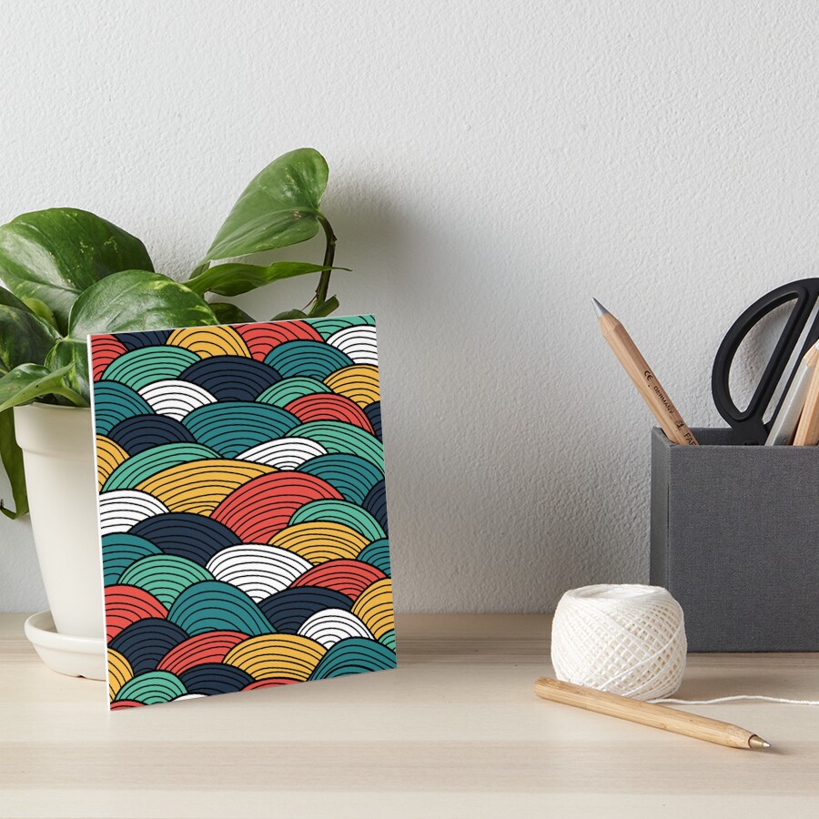Item preview, Art Board Print designed and sold by PinkDays.