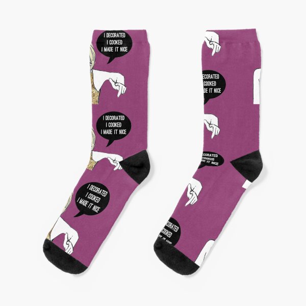 I made it nice Socks