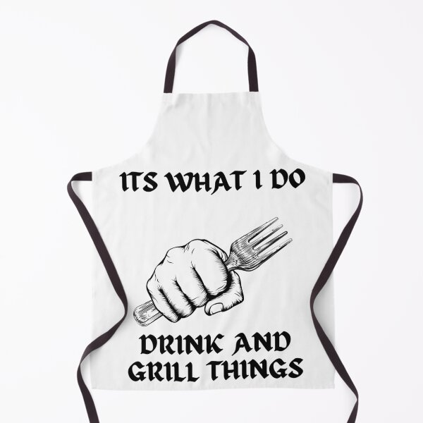 Item preview, It's What I Do Drink Grill Things Essential T-Shirt designed and sold by coccoPrints.