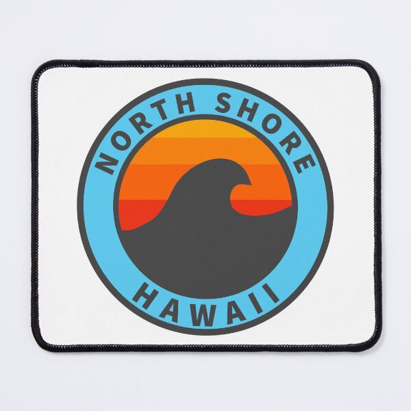 Item preview, North Shore Haleiwa Hawaii Vintage Retro Surf USA Travel Vacation Summer Sunset Beach designed and sold by tmartinezta.