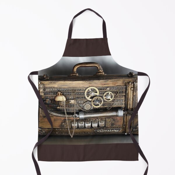 Item preview, Steampunk suitcase travel gears designed and sold by Cinzia Murgia.