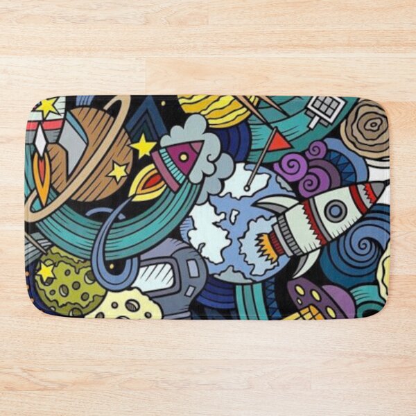 Item preview, Space Ufo and Galaxy designed and sold by MusicSkateboard.